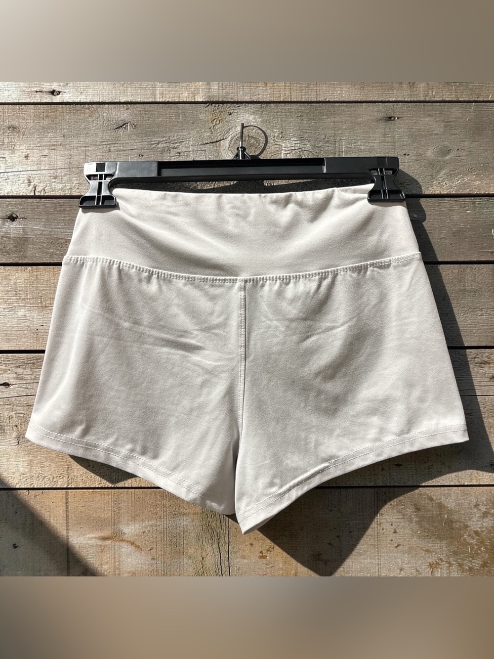 Women’s Size Small-Medium White Athletic Shorts - Picture 2 of 6